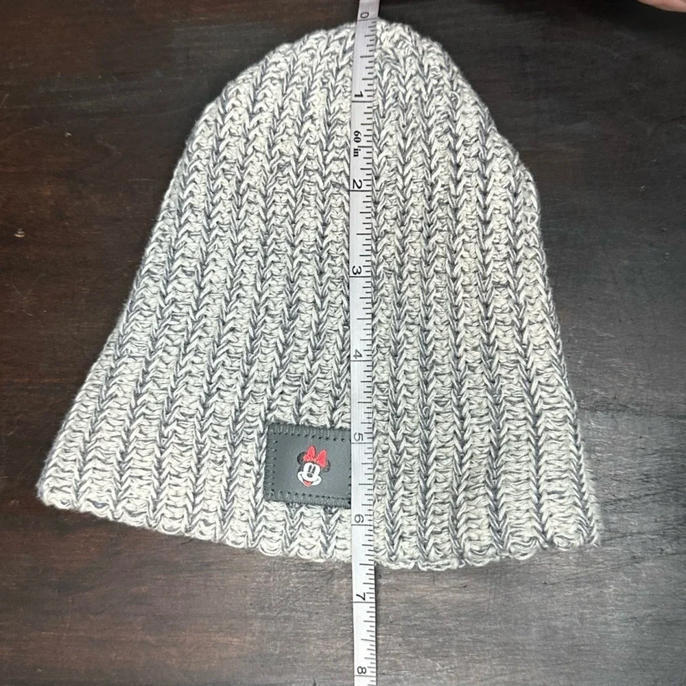 3/$20💥 NWOT Love Your Melon For Disney Minnie Mouse‎ Grey Knit Beanie Hat
